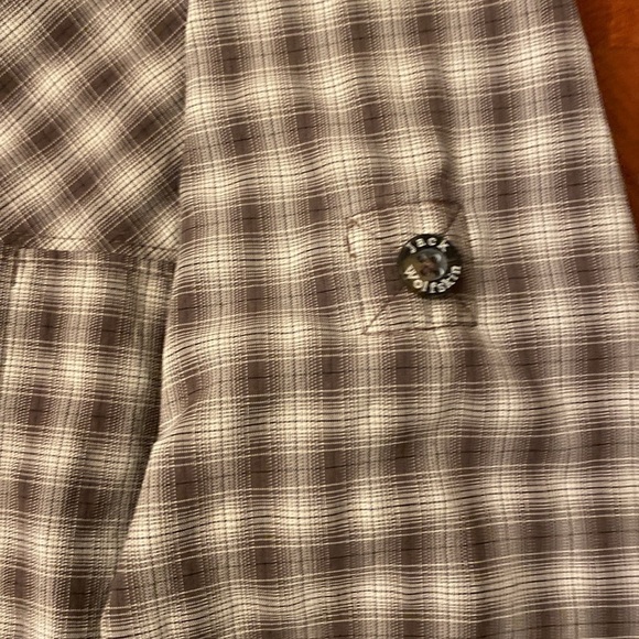 Jack Wolfskin Men’s Shirt Plaid SMALL Outdoor - Picture 8 of 10